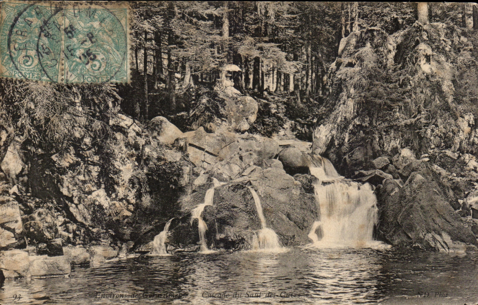 Émotrons-de-Géranioles — Cascade du Saul des Cartes — N.D. Phor