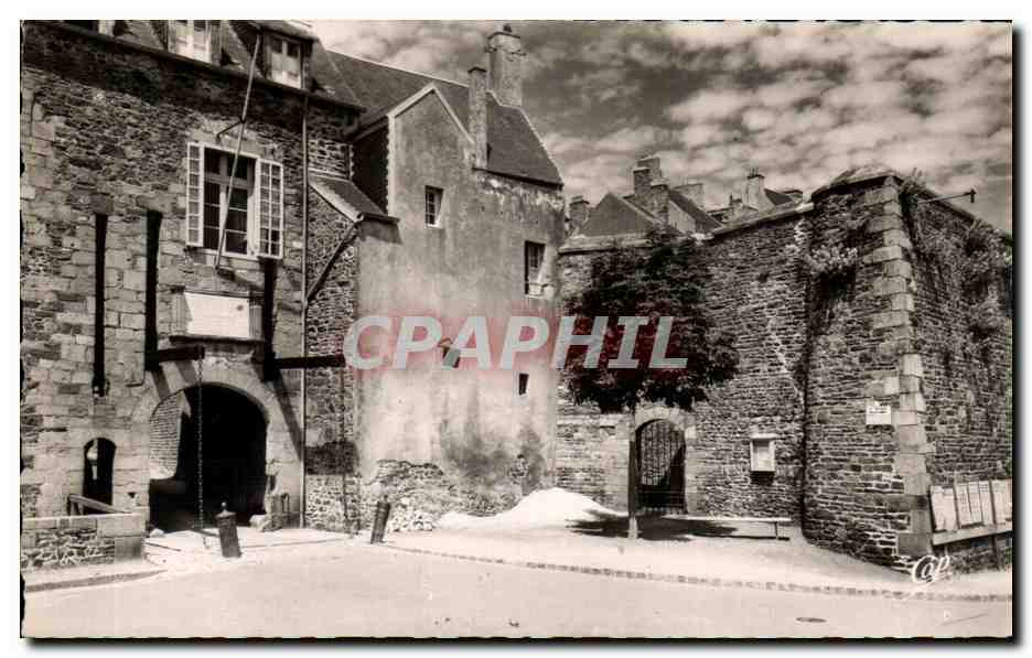 Granville - Le Pont-Levis — vue de l'ancien pont en pierre — Cie des Arts Photomécaniques, Granville