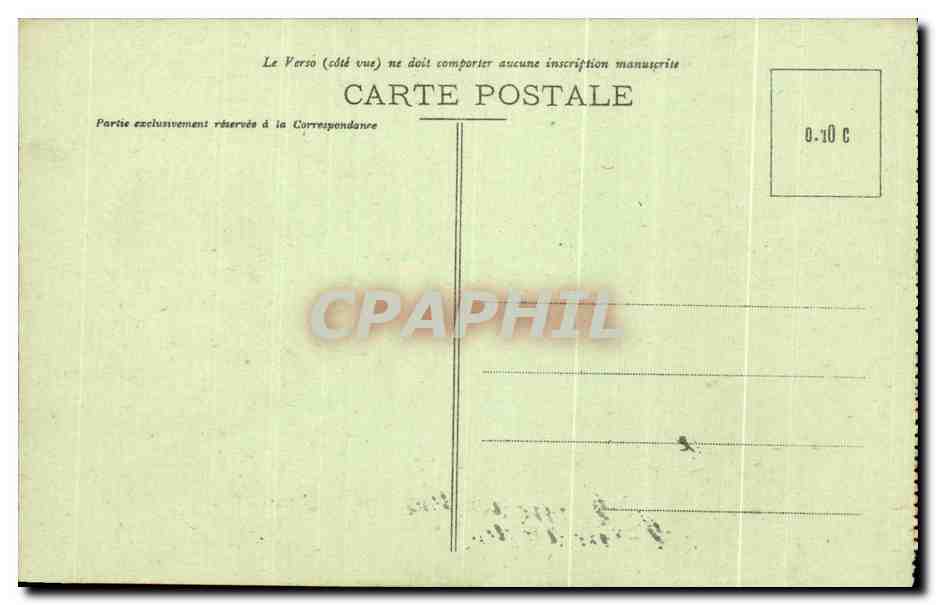 CPA Cote d Emeraude Emerald Coast Dinard La Digue et la Pointe du Moulinet G F The Dike and the Point of Moulinet — Rückseite