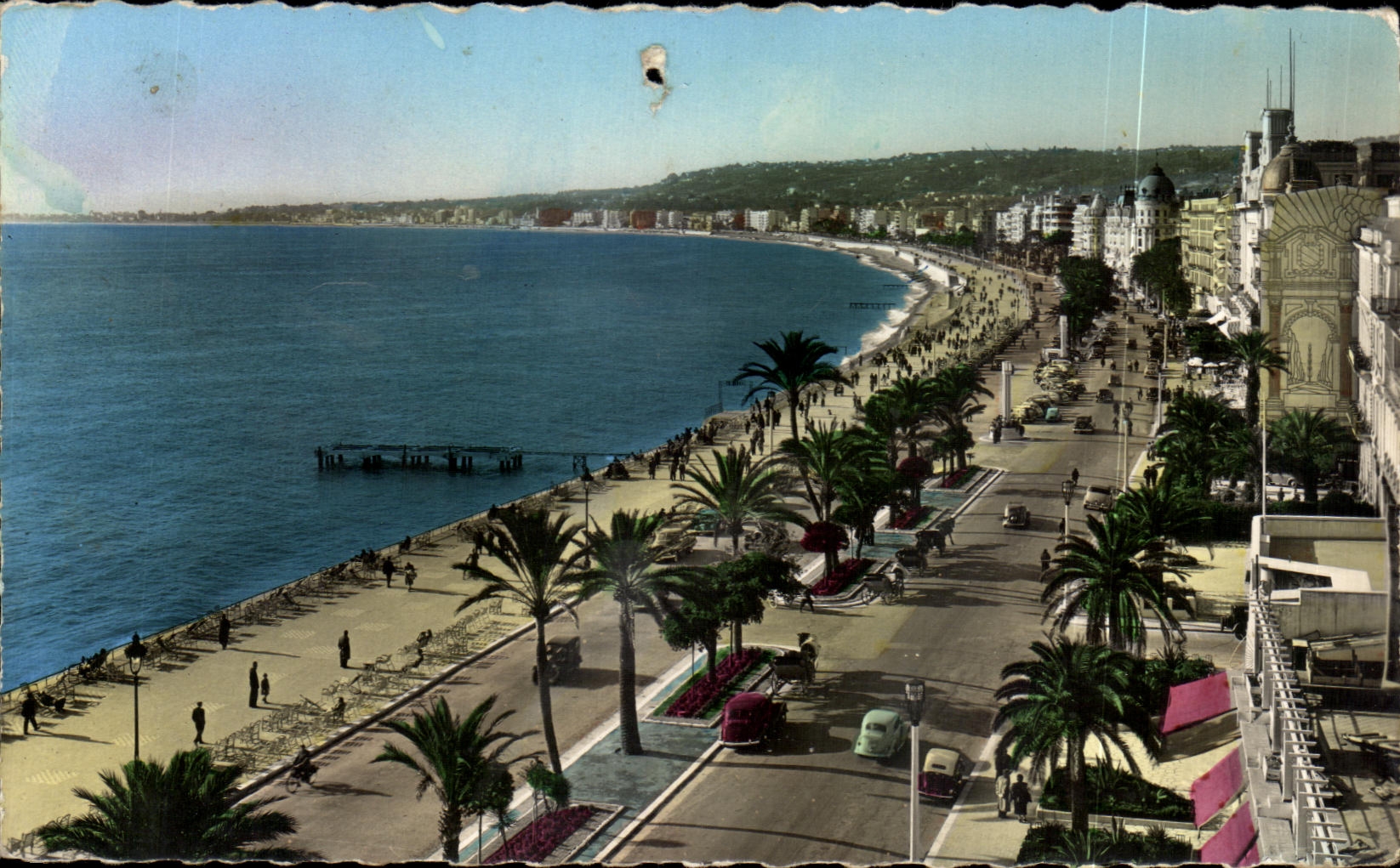Vue sur la Promenade des Anglais et la Californie — Nice — Éditions S.E.T. — N° 16-14