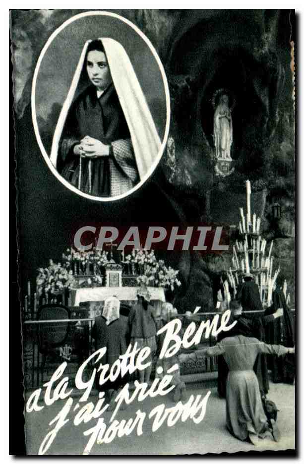 CPA Lourdes Souvenir de Lourdes Memento of Lourdes