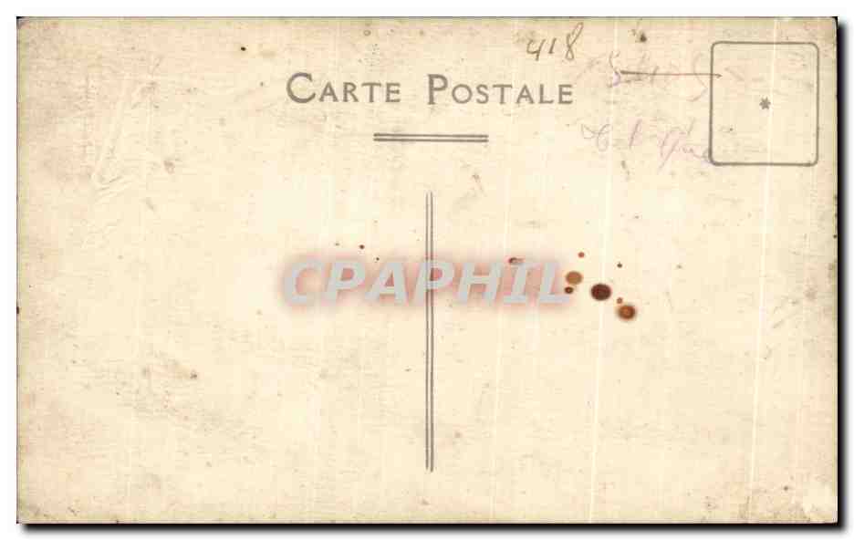 CARTE PHOTO Enfant Le Havre — Rückseite