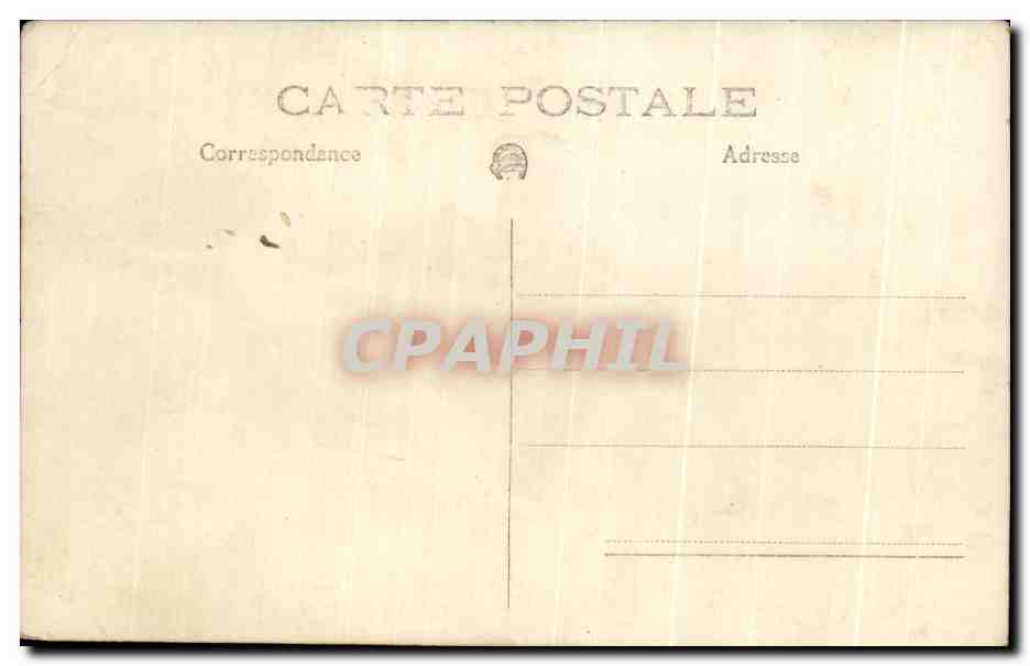CARTE PHOTO Enfants a la plage — Rückseite