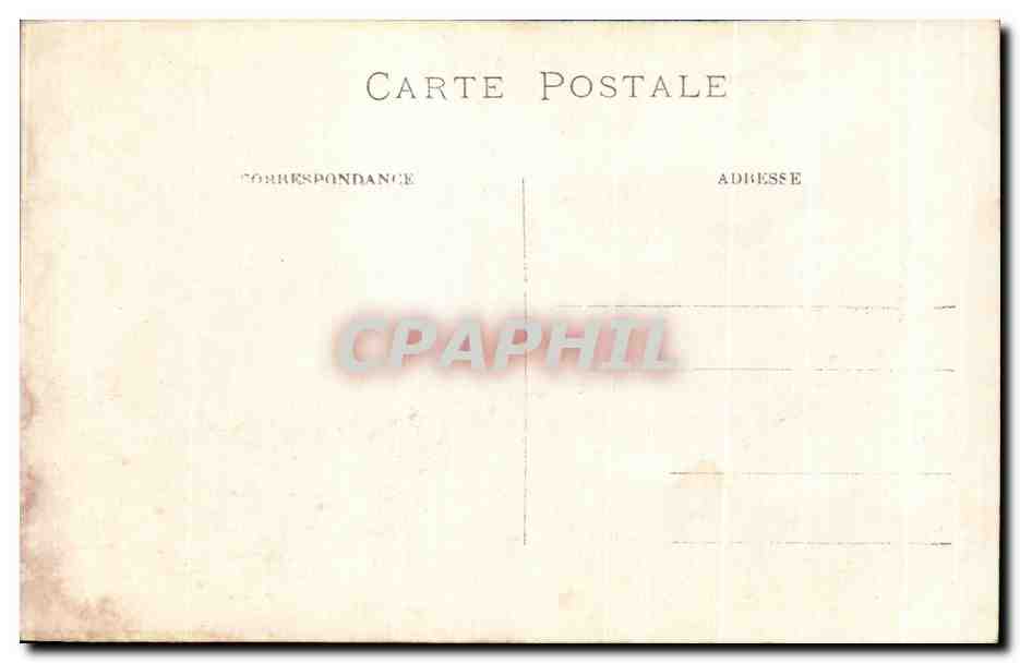 CARTE PHOTO Enfants Jeunes filles — Rückseite