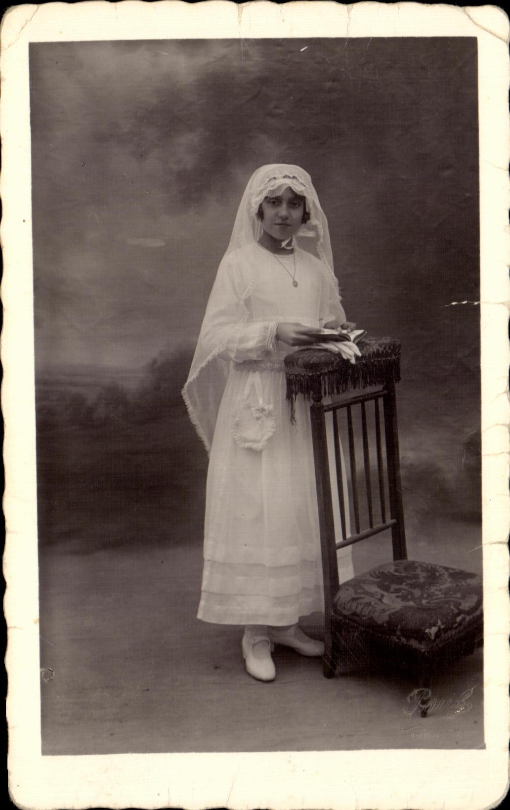 CARTE PHOTO FEmme Mariage Wedding