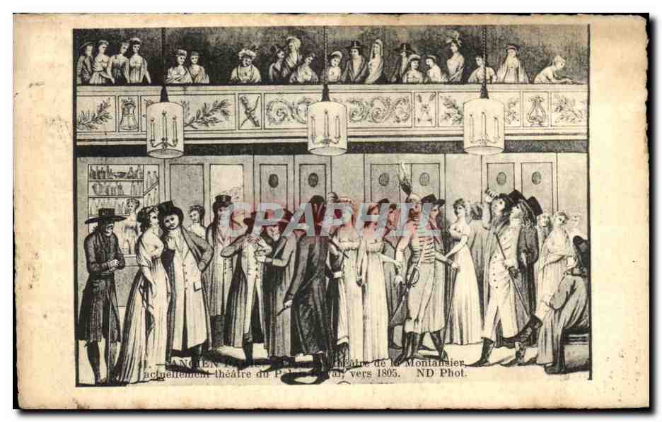 CPA Paris Theatre de la Montansier 