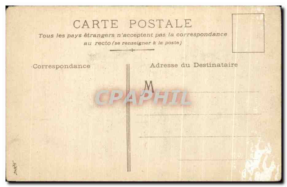 CPA Les Deux Coos d Apres Debat Ponsan — Rückseite