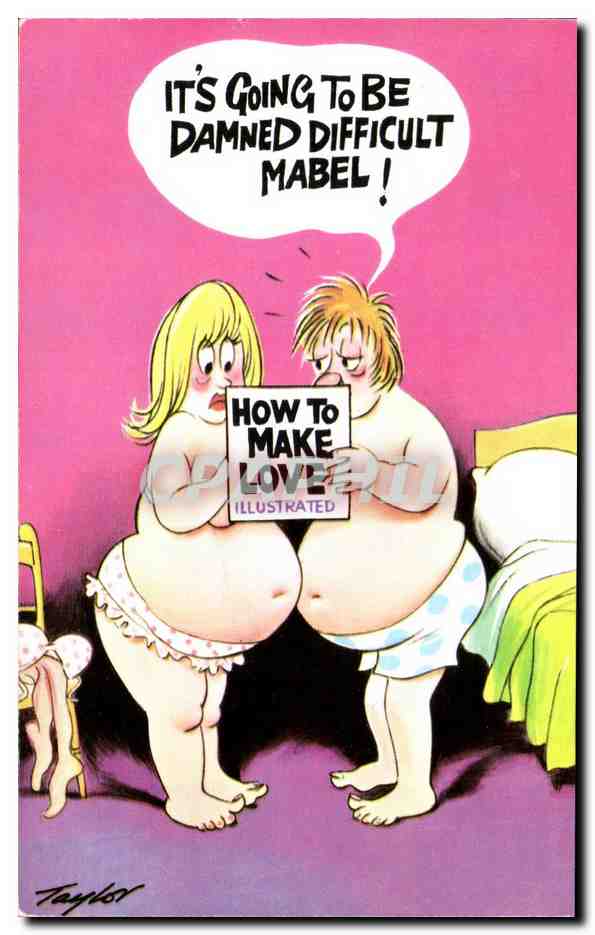 CPA It s Going To Be Damned Difficult Mabel Humour