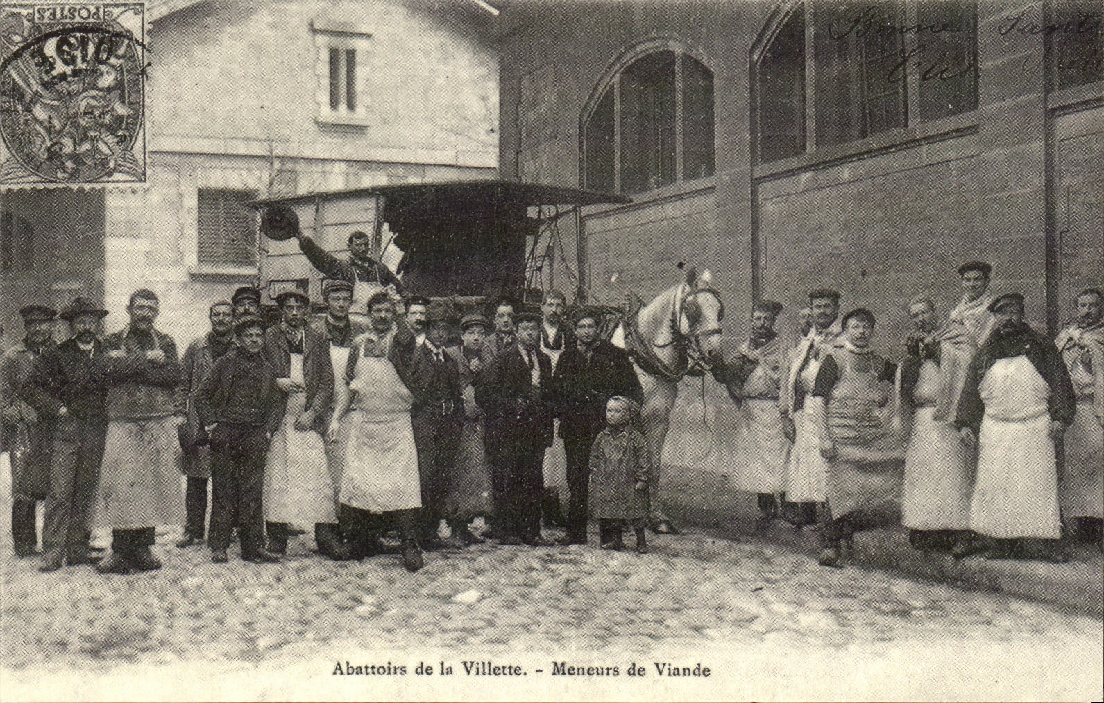 REPRO Abattoirs de la Villette Meneurs de Viande Metiers