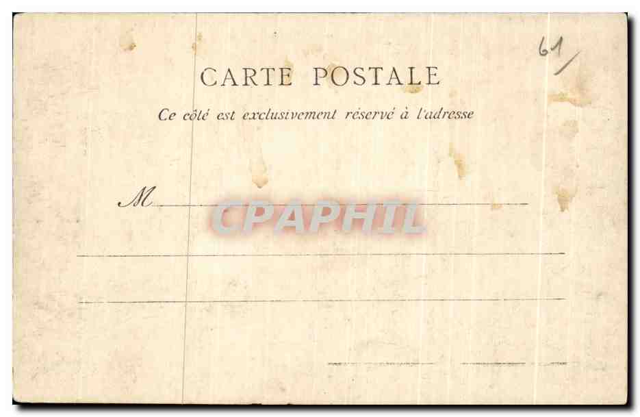 CPA La Normandie La C P A Paris Saint Leonard des Bois Les Gorges — Rückseite