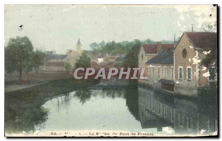 CPA Alencon La Sarthe du Pont de Fresnay