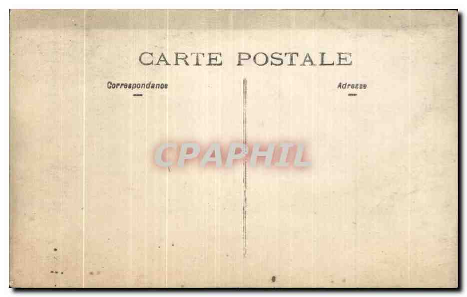 CARTE PHOTO Femme et bebe — Rückseite