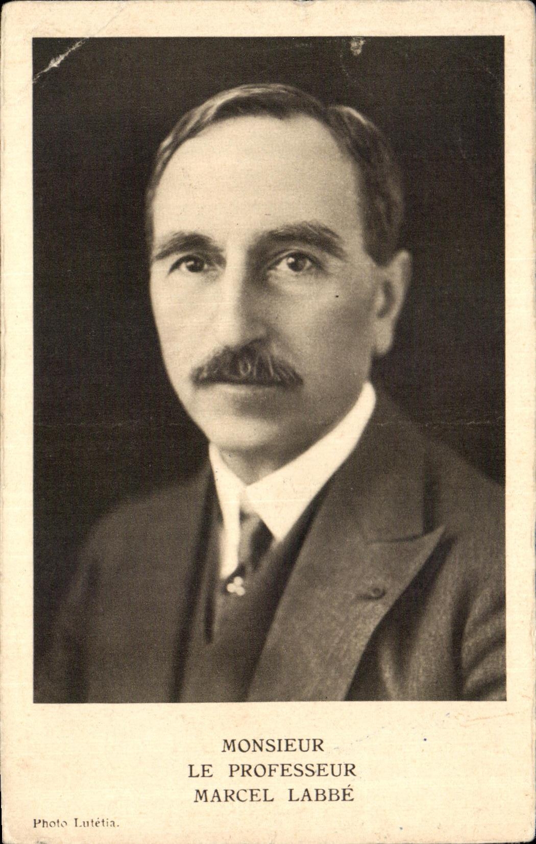 CPA Monsieur Le Professeur Marcel Labbe