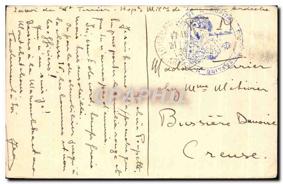 CPA Monsieur Le Professeur Marcel Labbe — Rückseite