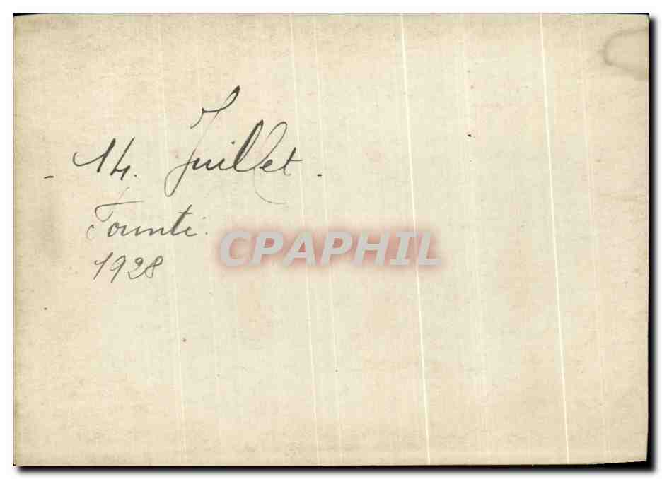 PHOTO Founti Maroc 1928 — Rückseite