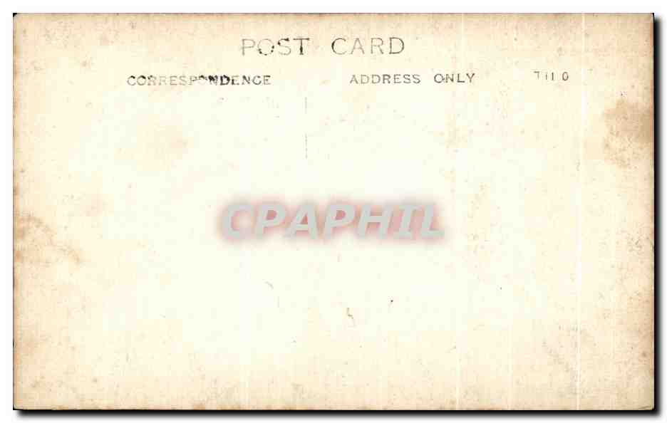 CARTE PHOTO Afrique Africa — Rückseite
