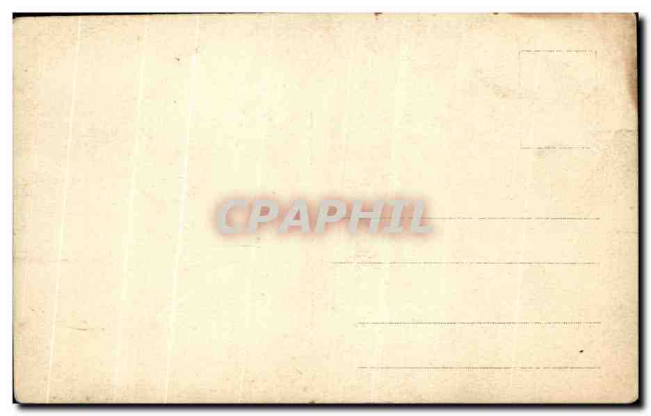 CARTE PHOTO Jeune femme — Rückseite