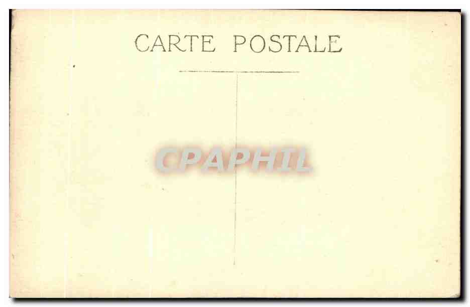 CARTE PHOTO Enfants communiante — Verso