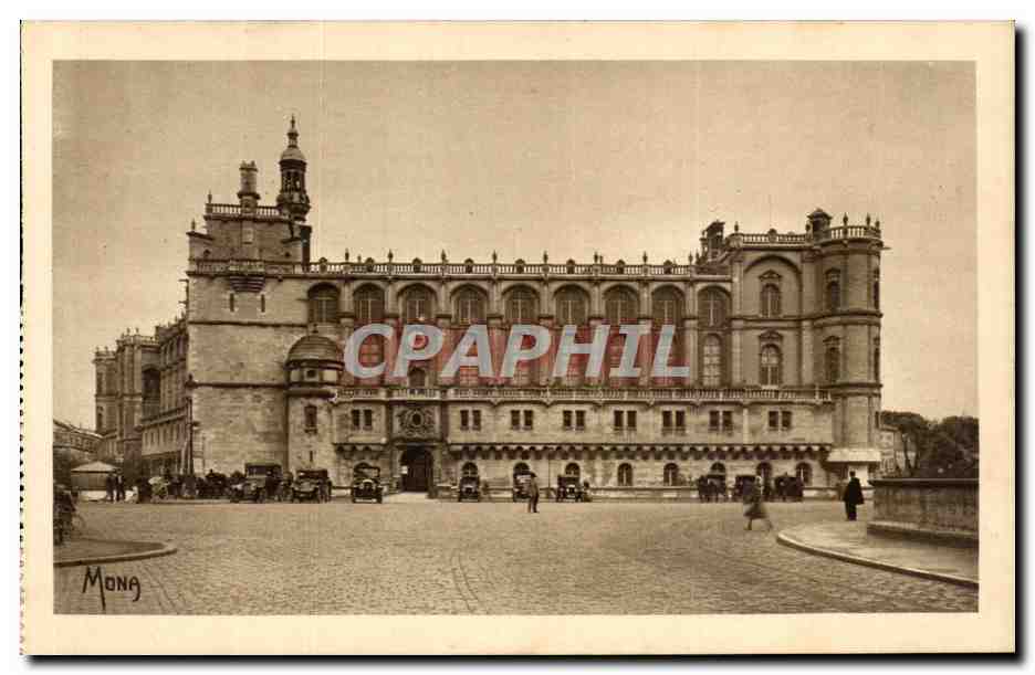 Château de Saint-Germain-en-Laye — Façade sur la Place du Château — Éditeur Mona, n° 751