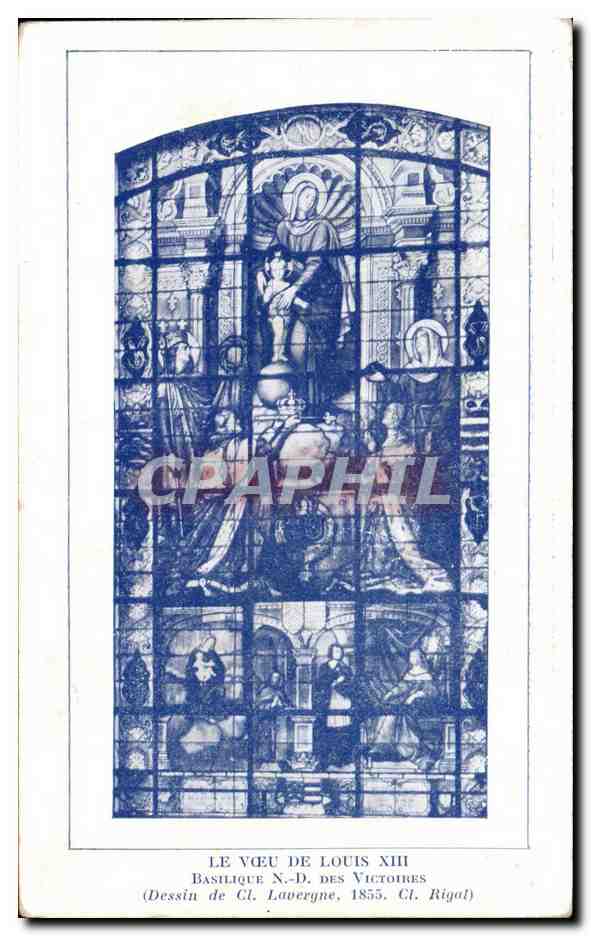 CPA Le Voeu De Louis XIII Basilique N D Victoires Paris