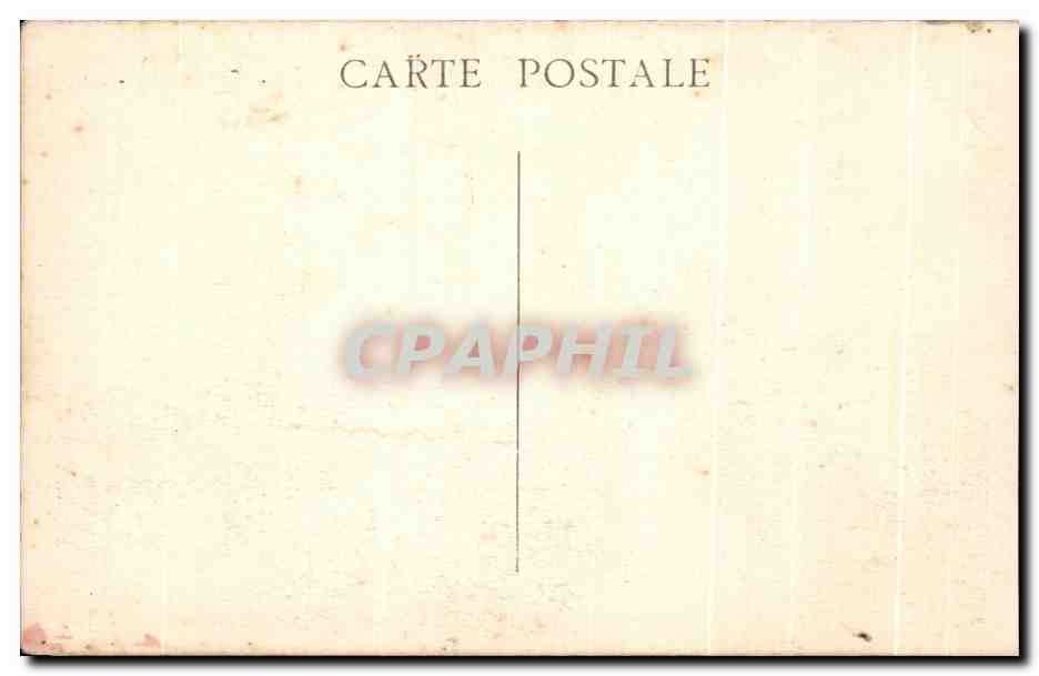 CPA Marseille N D de la Garde et le Chateau d If — Rückseite