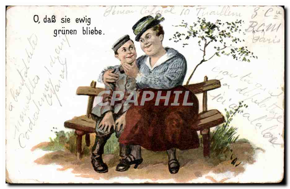 CPA O dass sie ewig grunen bliebe Humour Couple 