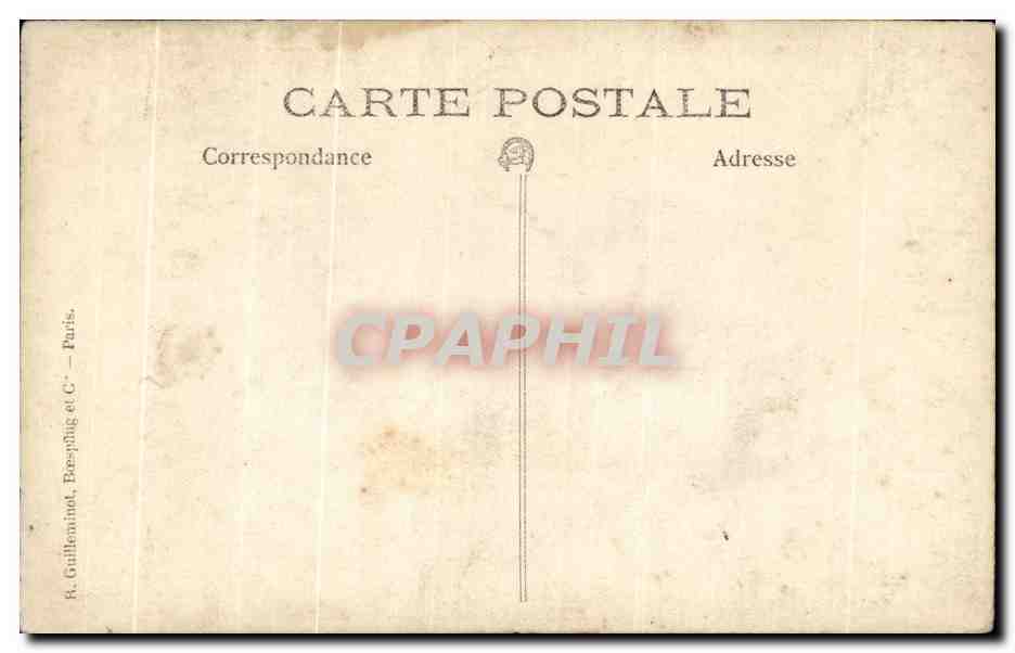 CARTE PHOTO Femme Folklore Enfant Bebe — Rückseite