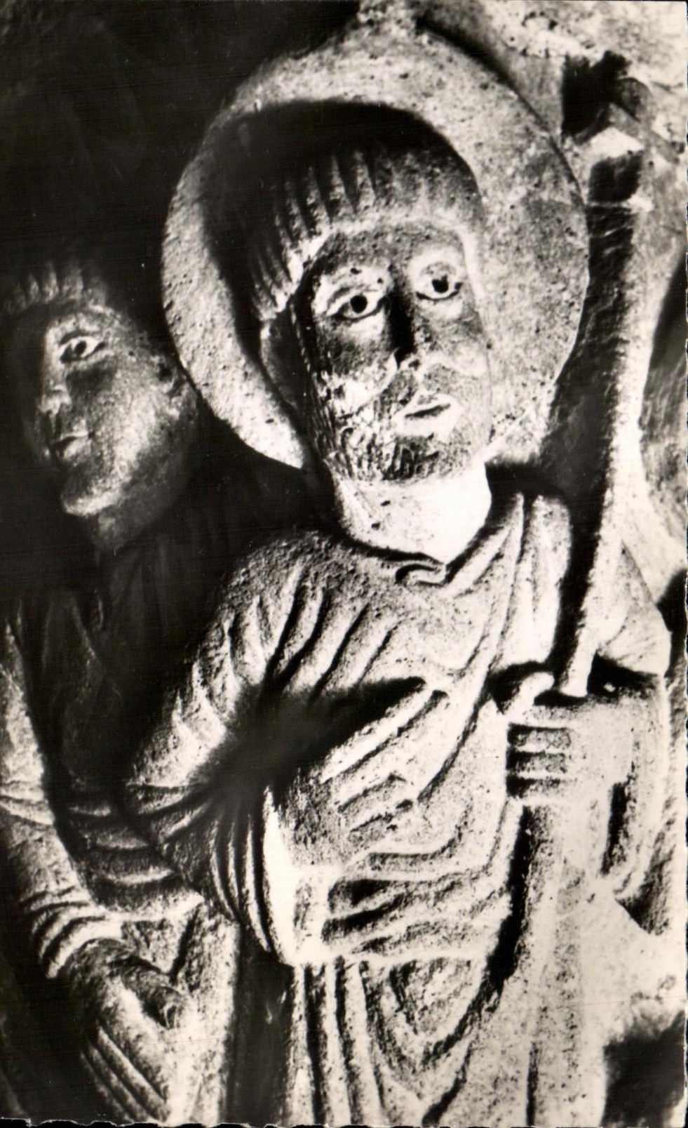 CPA Saint Nectaire Chapiteau de la Legende de St Nectaire