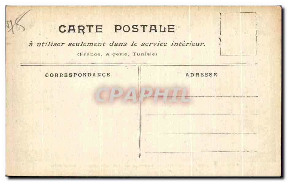 Paris inondé (janvier 1910) — Barrage de secours (Quai Malaquais) — Back
