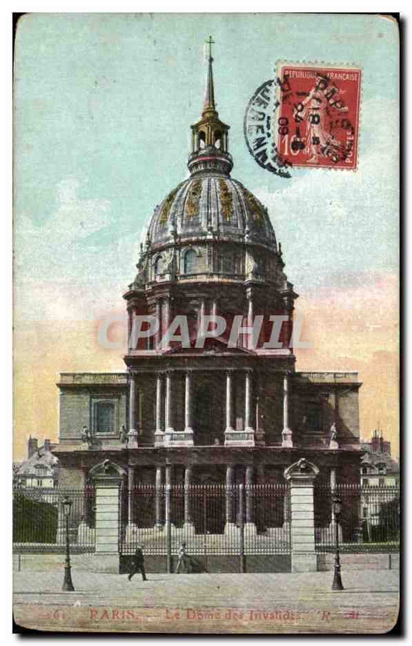 CPA Paris Le Dome des Invalldes