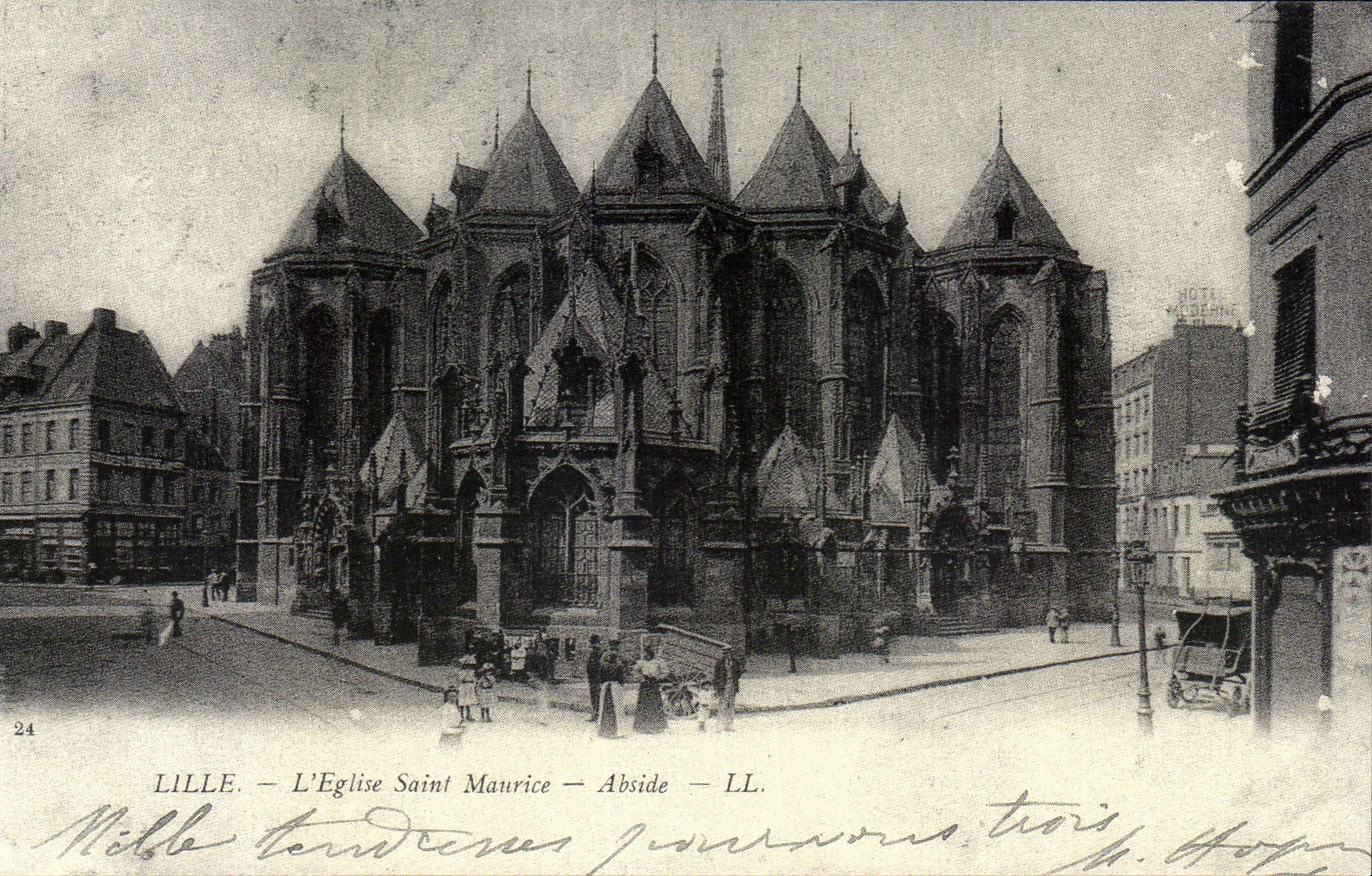 REPRO Lille L Eglise Saint Maurice Abside