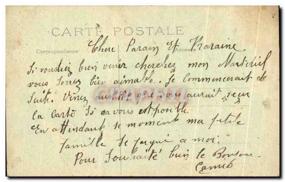CPA Paris Notre Dame et la Seine Panorama — Verso