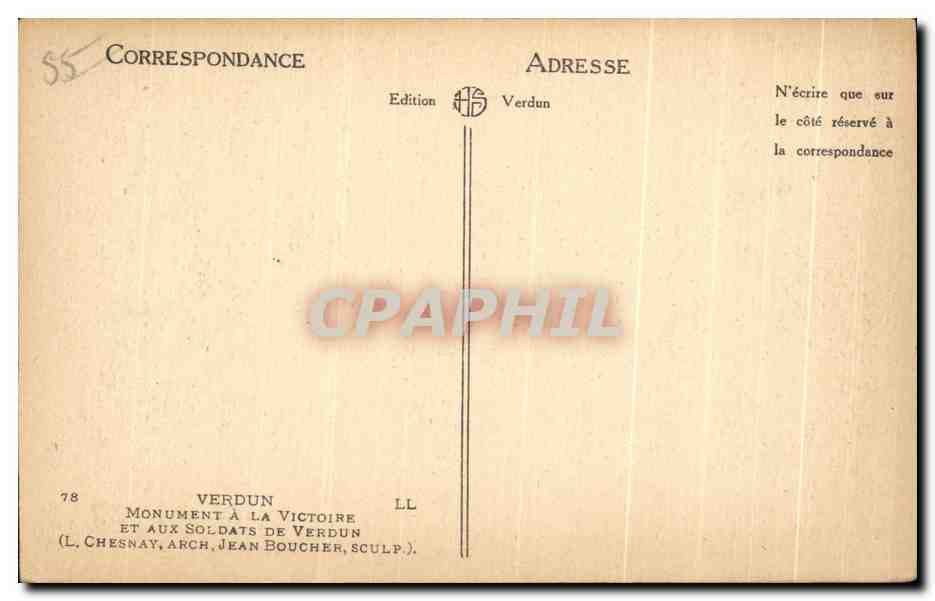 Monument à la Victoire et aux Soldats de Verdun — Édition Verdun — Reverso