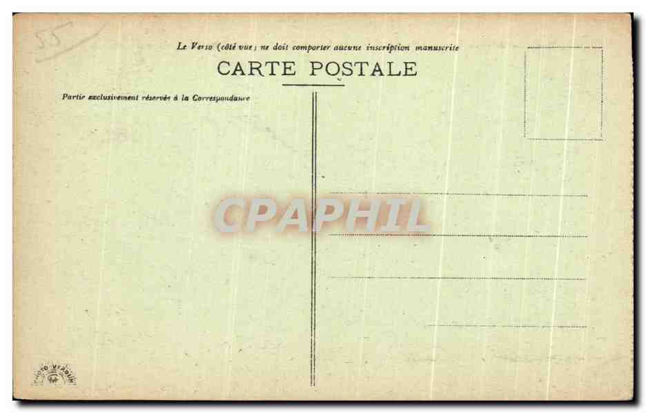 Vérdun - Monument élevé au Carrefour de Sainte Fina par la 130e Division (avance extrême de la ruée allemande en 1916) — Verso