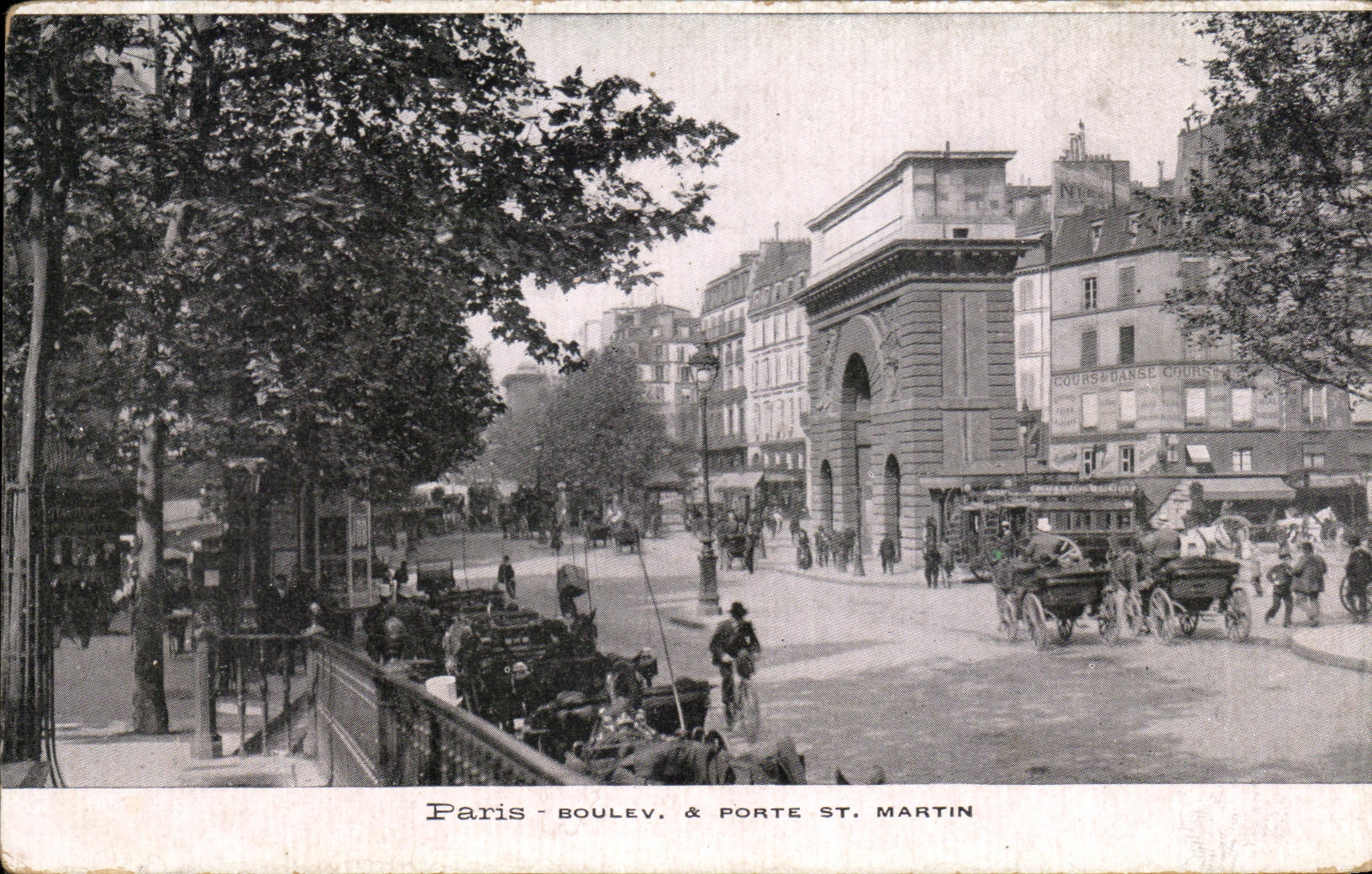 CPA Paris Boulev   Porte St Martin