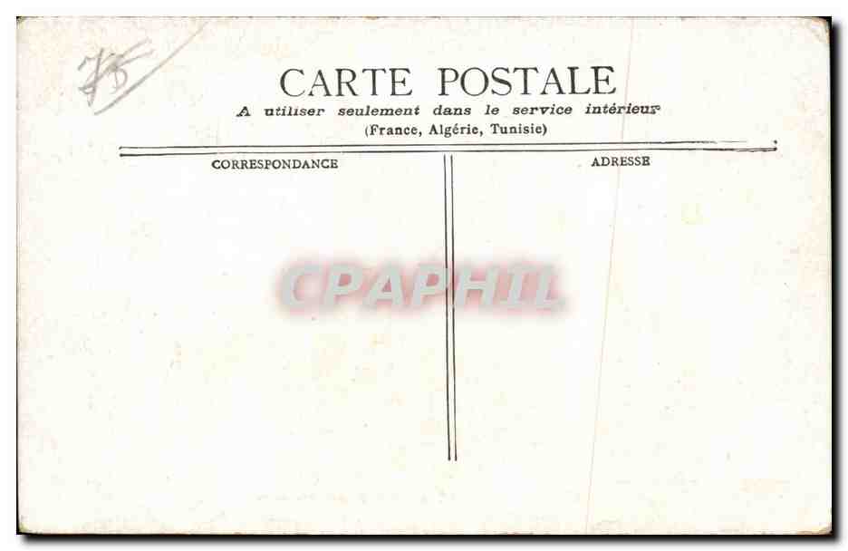 CPA Paris Boulev   Porte St Martin — Rückseite