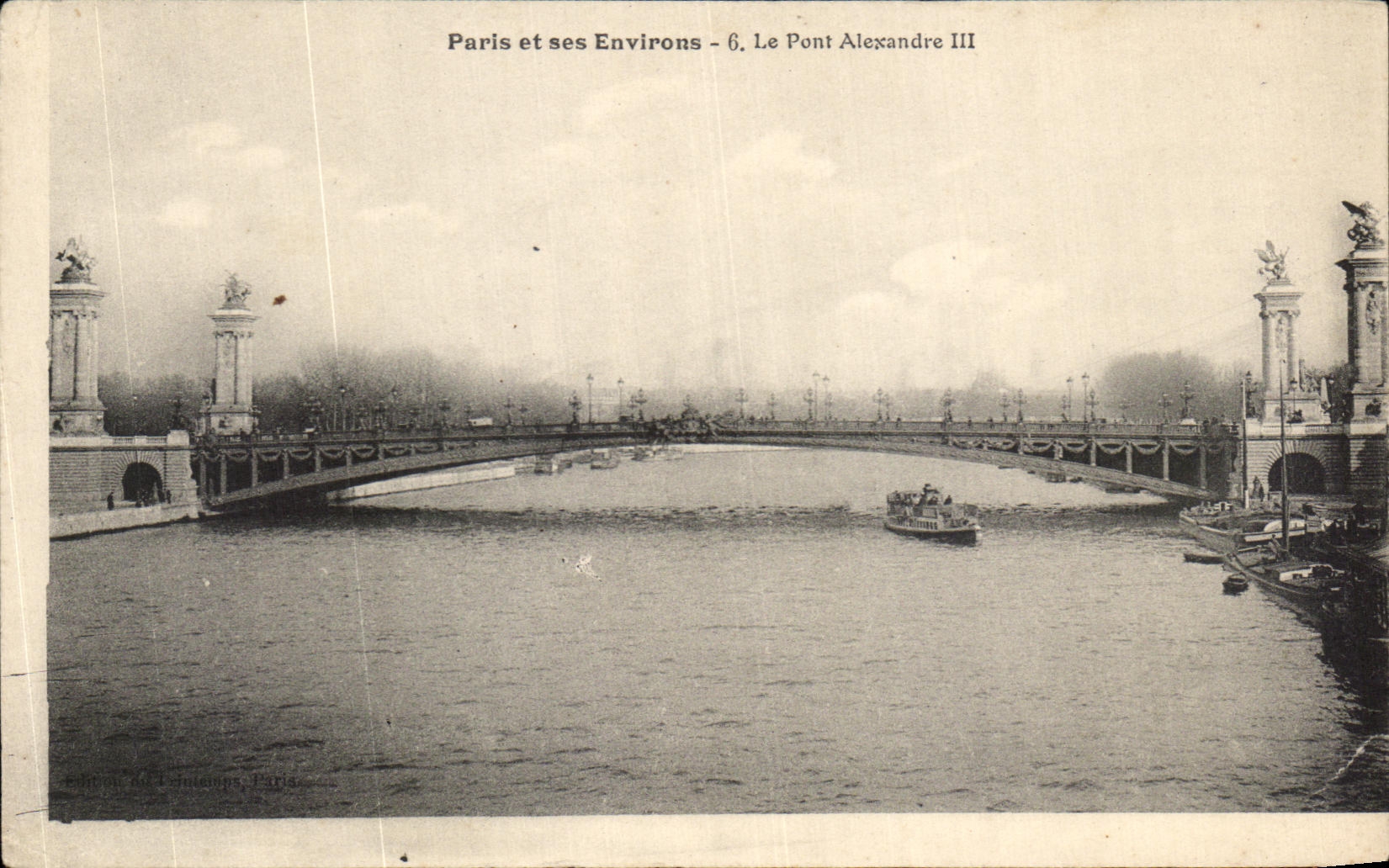 CPA Paris et ses Environs Le Pont Alexandre III