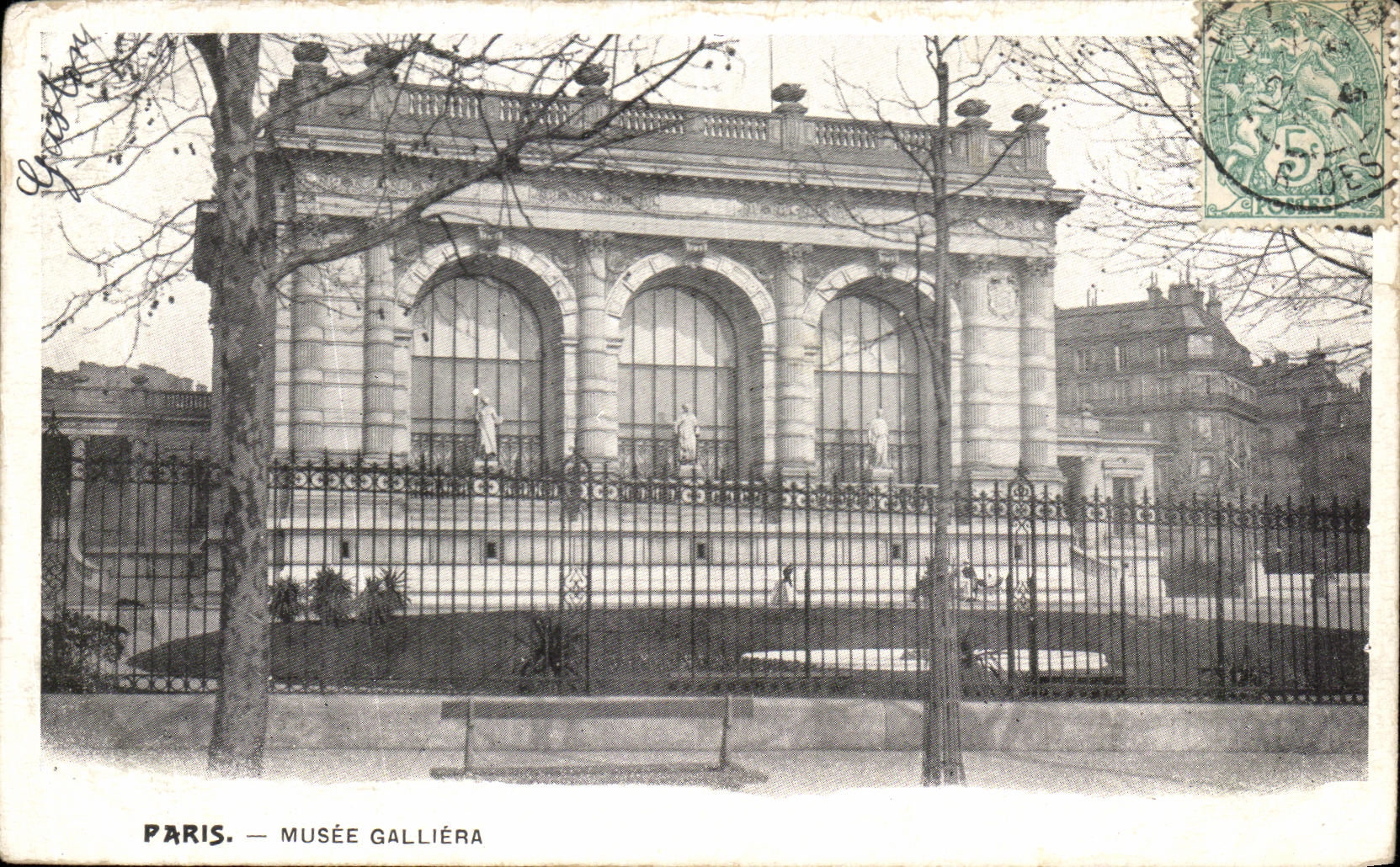 CPA Paris Musee Galliera