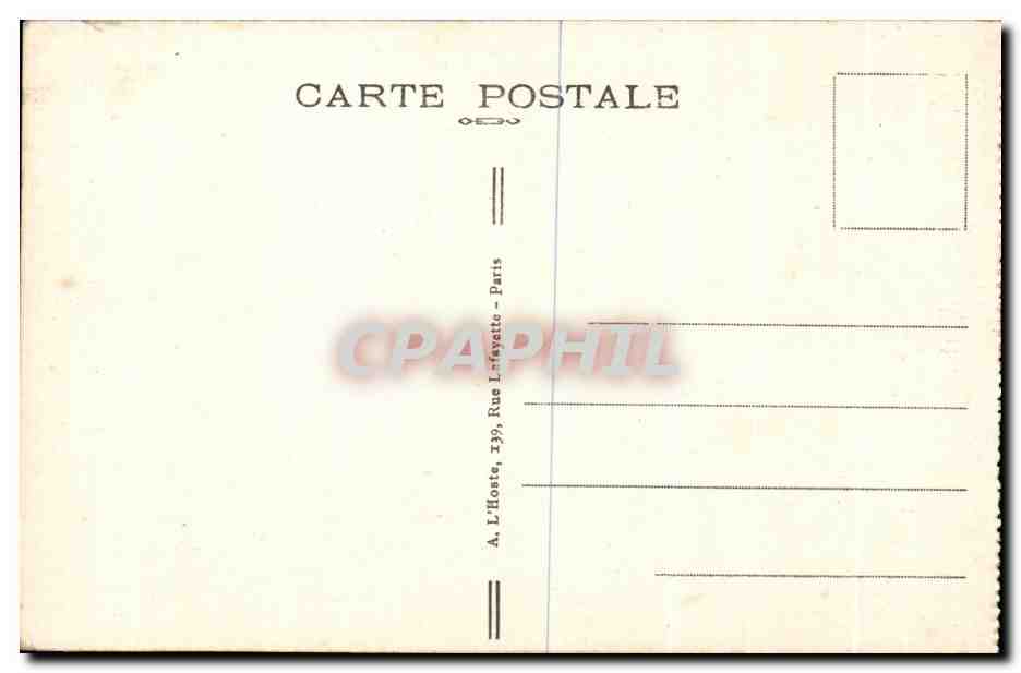 CPA compiegne Militaria Armistice Novembre 1918  — Back