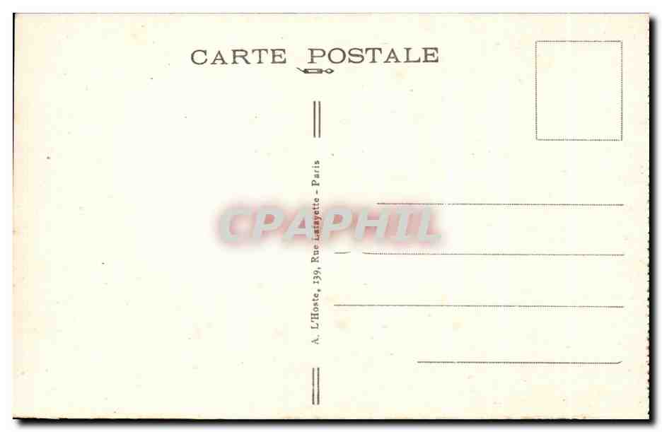 CPA Foret de Compiegne Interieur du Wagon du Marechal Foch dans Iequel fut signe I Armistice le 11 Novembre 1918 — Verso
