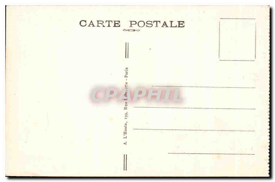CPA Foret de Compiegne Edifice abritant le wagon de l armistice 1918 Militaria — Rückseite