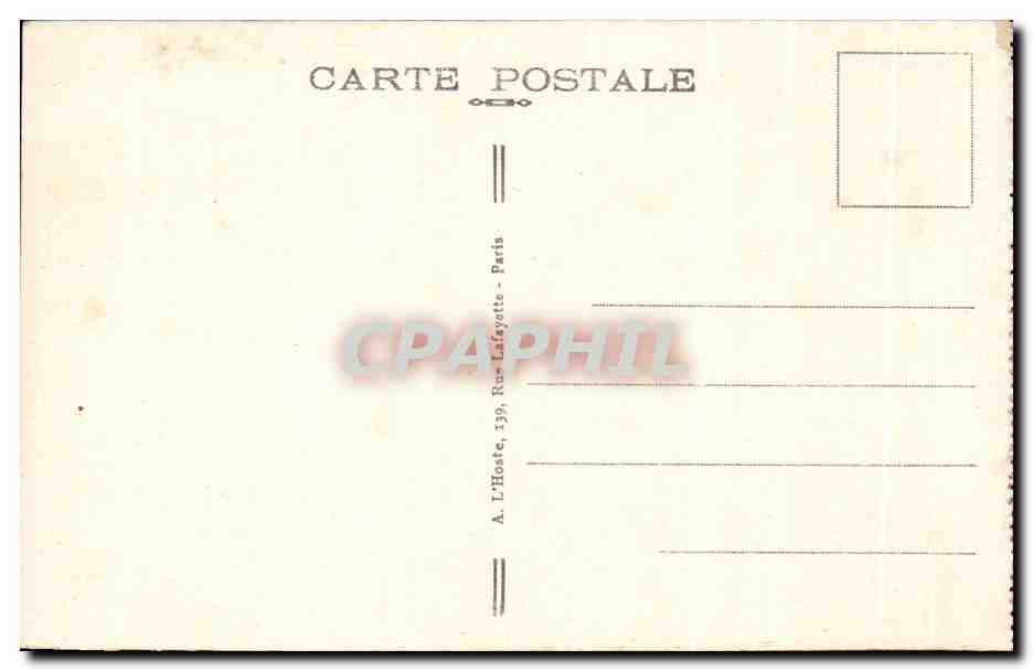 CPA Foret de Compiegne Armistice Le Monument par Edgar Brand Militaria — Verso