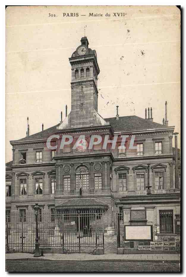 CPA Paris Mairie du XVII