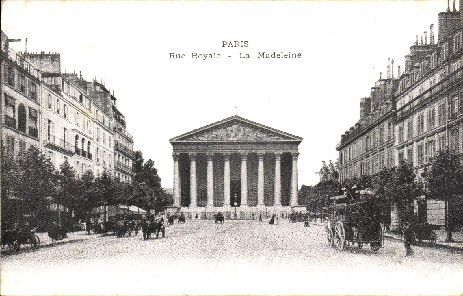 CPA Paris Rue Royan La Madeleine
