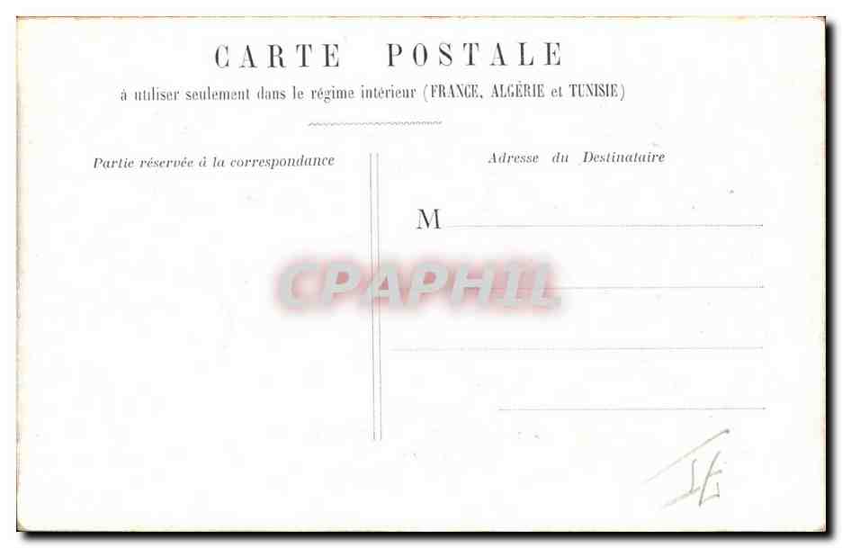 CPA Paris Rue Royan La Madeleine — Rückseite