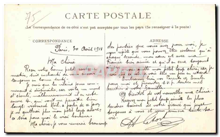 CPA Paris La Seine au Quai du Louvre Peniches  — Rückseite