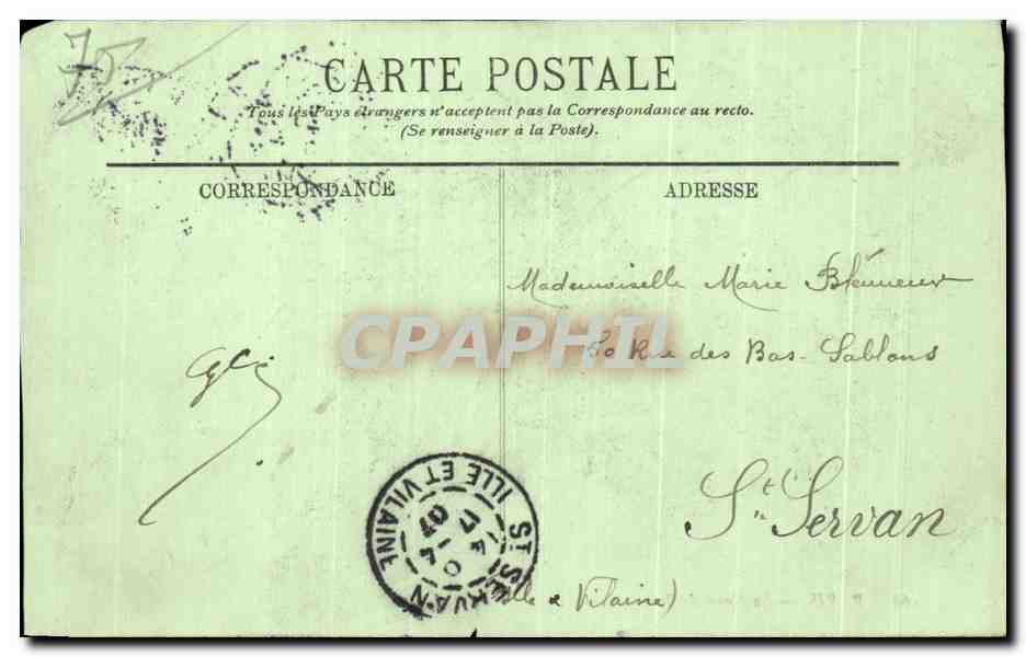 CPA Paris La Nouvelle Bourse Rue de Sevres Gare du Nord — Reverso