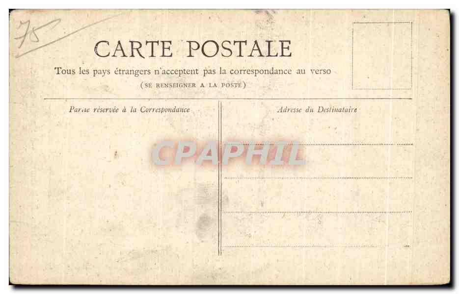 CPA Petit Journal Paris Le Val de Grace — Verso