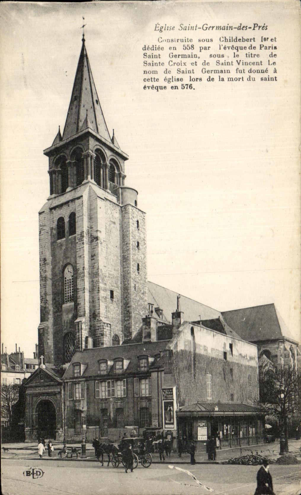 CPA Eglise Saint Germain des Pres