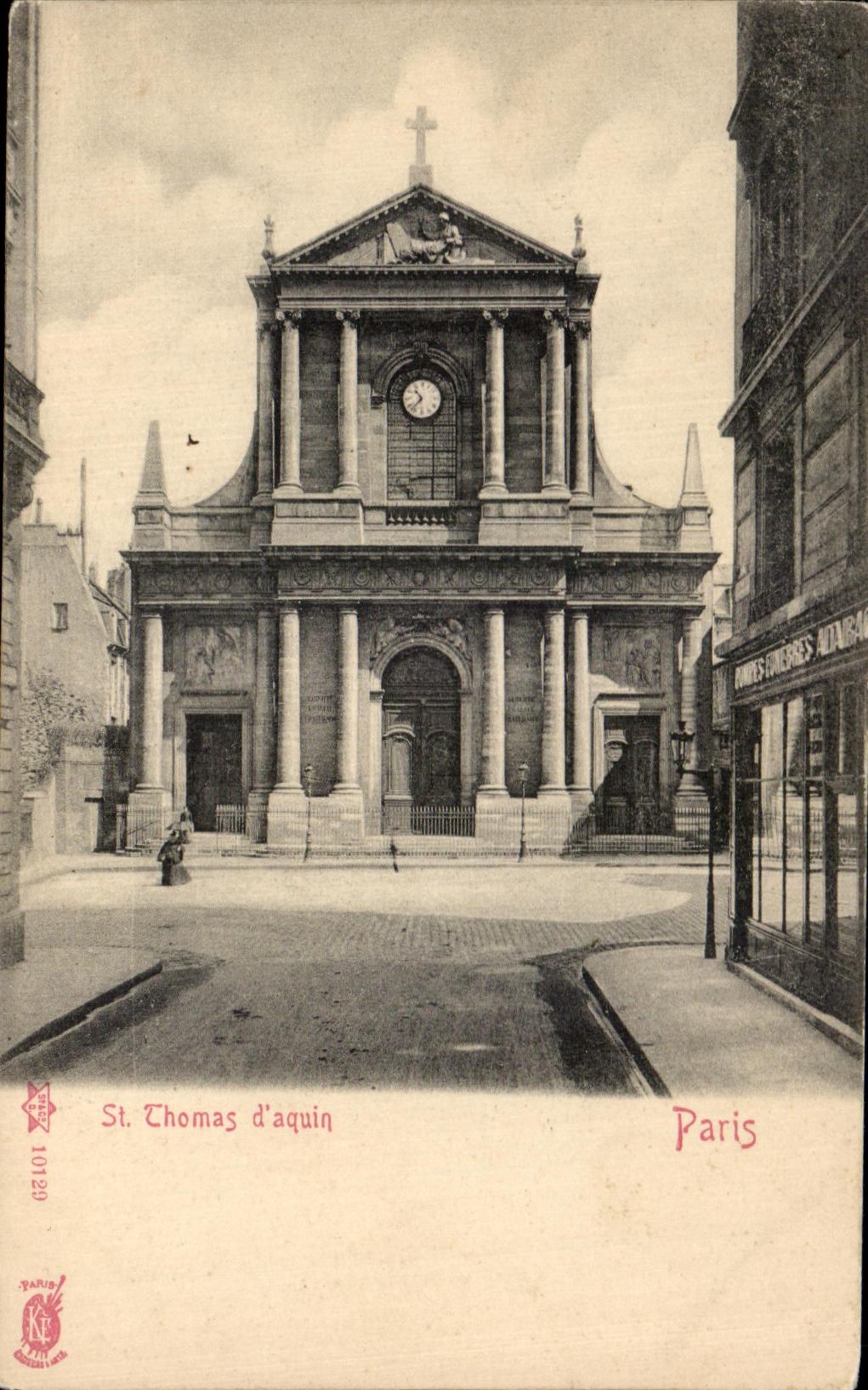 CPA St thomas d aquin Paris